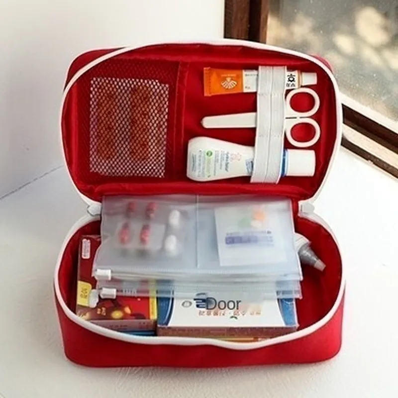 Empty Large First Aid Kits Portable Outdoor Survival Disaster Earthquake Emergency Bags Big Capacity Home Car Medical Package